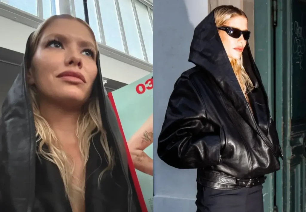 lena perminova shines at paris fashion week