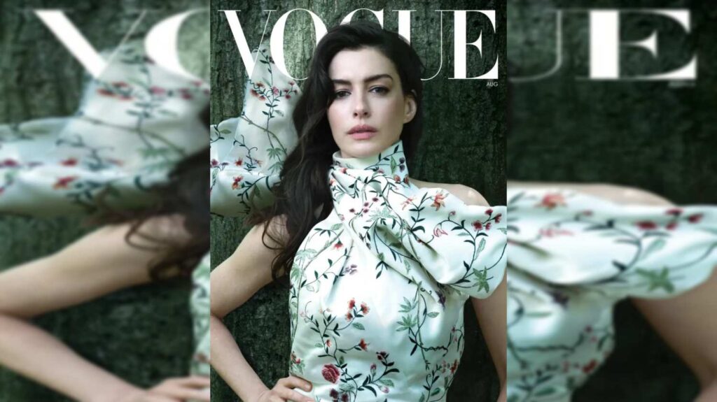 anne hathaway talks family life and new roles in vogue shoot
