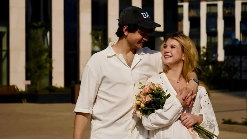 alexandra trusova criticized for bringing newborn son onto the ice