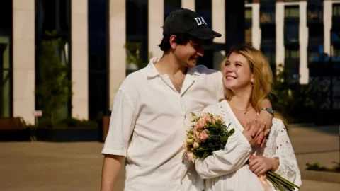 alexandra trusova criticized for bringing newborn son onto the ice