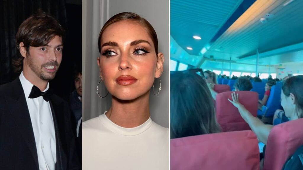 chiara ferragni and giovanni tronchetti provera surprise fans with strange airport episode