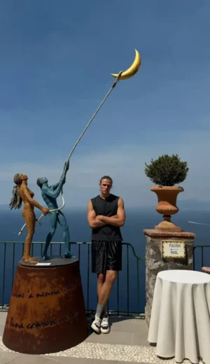 Lena Perminova Enjoys Romantic Getaway in Capri with Taras Romanov