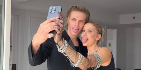 lena perminova enjoys romantic getaway in capri with taras romanov