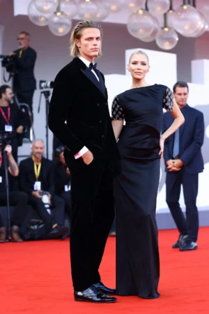 Lena Perminova Steps Out with Younger Boyfriend at Venice Film Festival