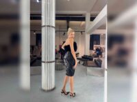 lena perminova shares rare fitting photos from the di morabito show