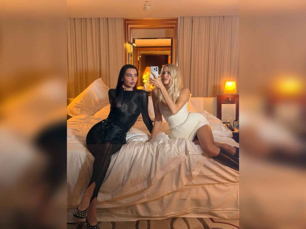 lena perminova’s paris story: “it took six hands to zip up my dress!”