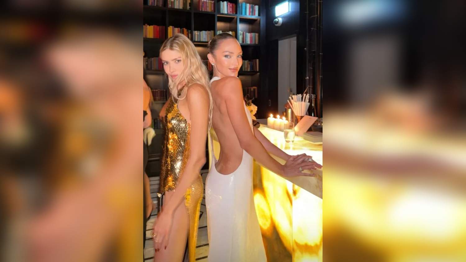 lena perminova, alesya kafelnikova & candice swanepoel shine at monot’s exclusive dinner