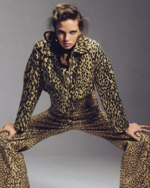 Alesya Kafelnikova Stuns in Leopard and Sheer Looks for Author Magazine 7 alesya kafelnikova stuns in leopard and sheer looks for author magazine