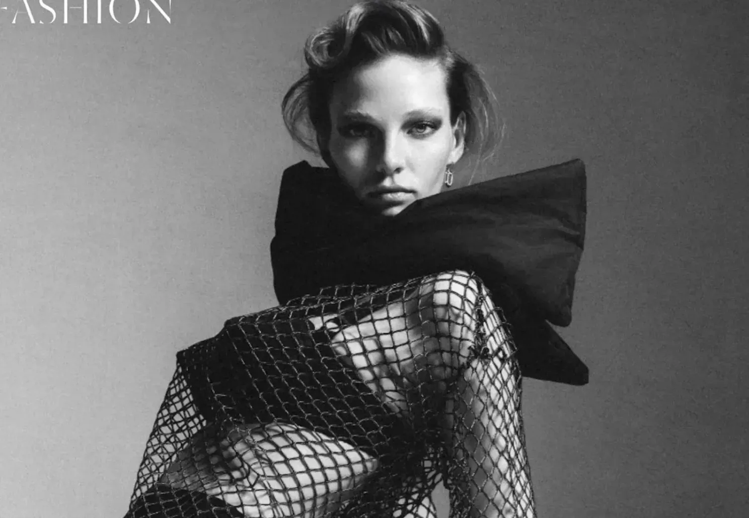 alesya kafelnikova stuns in leopard and sheer looks for author magazine