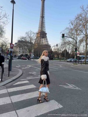 Lena Perminova Swaps Sweatpants for Seasonal Chic 8 lena perminova swaps sweatpants for seasonal chic