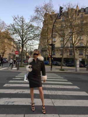 Lena Perminova Swaps Sweatpants for Seasonal Chic 6 lena perminova swaps sweatpants for seasonal chic