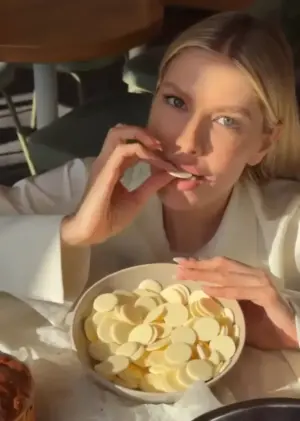 lena perminova opens up about weight gain from antidepressants