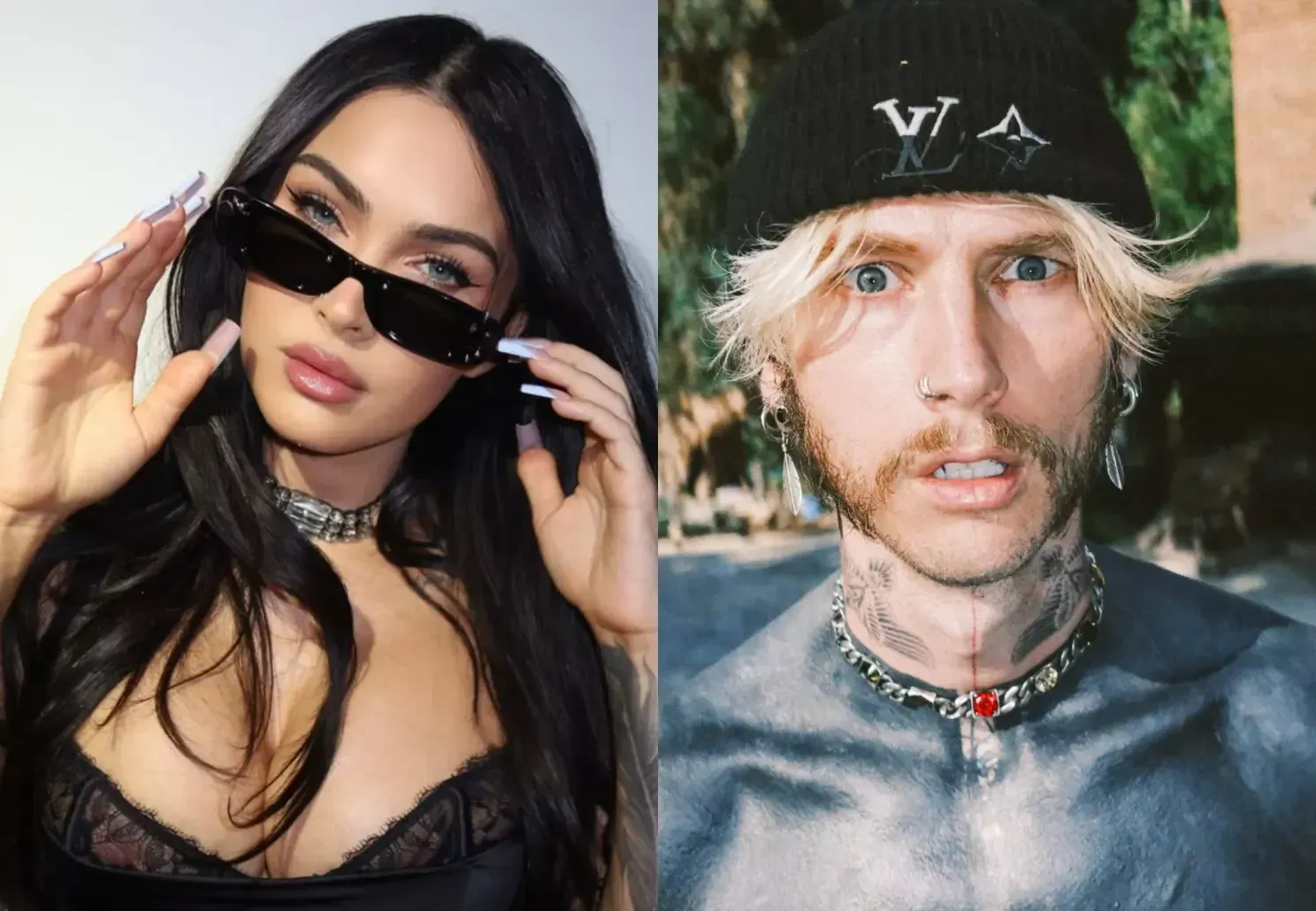 megan fox ends relationship with machine gun kelly over daughter photos