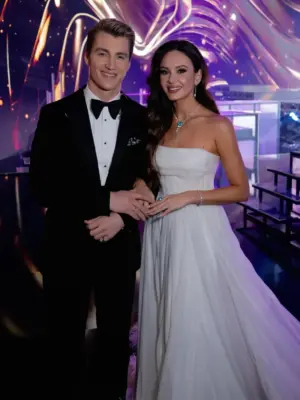 alexey vorobyev and aida garifullina celebrate first wedding anniversary