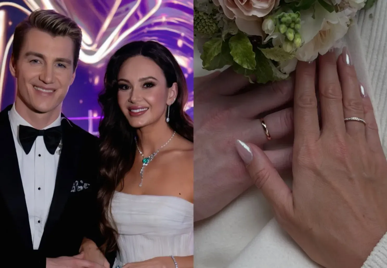 alexey vorobyev and aida garifullina celebrate first wedding anniversary