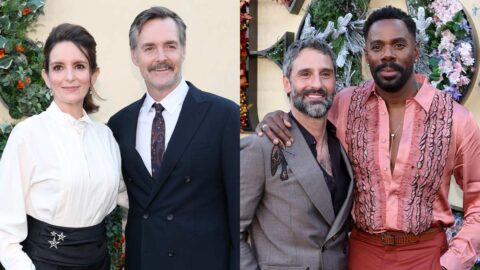 tina fey and colman domingo attend the four s