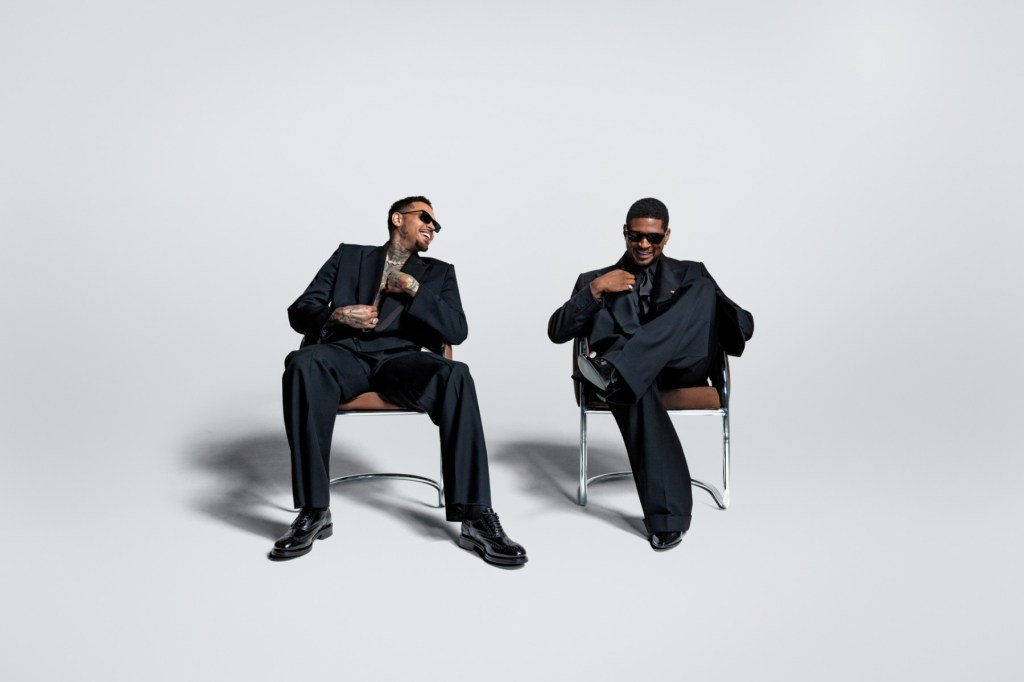 usher and chris brown